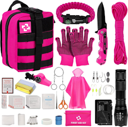 Ladies Emergency Survival and First Aid Kit