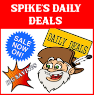 Spikes Daily Deals 300x302 Sidebar Ad