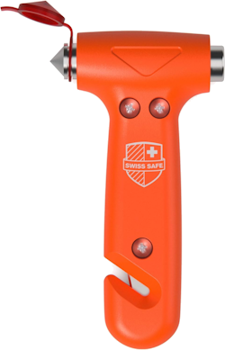 Swiss Safe Durable 5-in-1 Car Safety Hammer