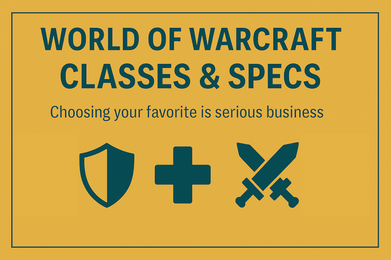 World Of Warcraft Classes and Specializations Gone Wild!
