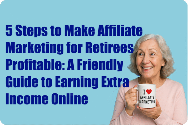 5 Steps to Make Affiliate Marketing for Retirees Profitable: A Friendly Guide to Earning Extra Income Online