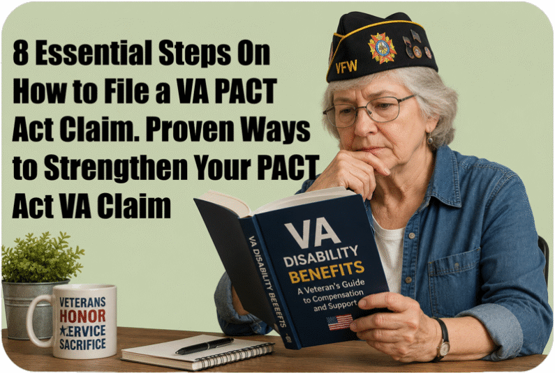 8 Essential Steps On How to File a VA PACT Act Claim. Proven Ways to Strengthen Your PACT Act VA Claim